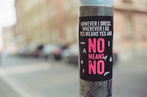 No means no, sexuální obtěžování, ne znamená ne